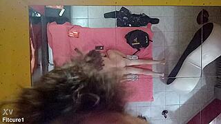 damn this motel bed massage got so sexy with my latina girlfriend friend!!