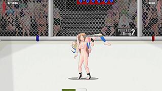 princess of the ring 2 sees christina clash with mimi in fierce wrestling catfight