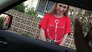 Mattie borders swallows huge black cock load