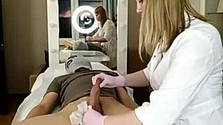 Russian Milf Shaves Pussy Close-Up Before Monster Cock Webcam Pound
