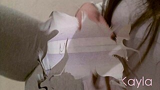 Kayla's wet diaper slideshow stirs deep teen lover emotions
