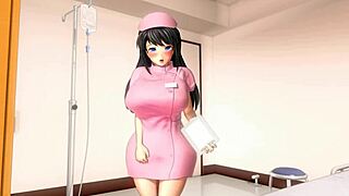 What makes this busty nurse's hospital visits so incredibly satisfying for patients?