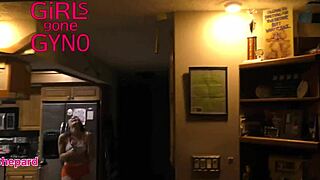 blaire celeste examines hooters backstage testing toys celebrating gyno
