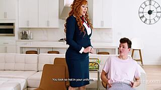 Lauren Phillips Ignites Milehigh Taboo with Huge Titted Step Mom Fury!