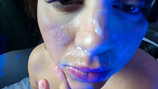 begging you to cover my pretty latina face with hot cum