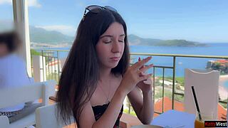 katty west public agent interview turns into rough outdoor creampie pounding