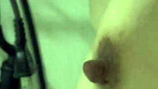 Hidden Cam Catches Cute Japanese Amateur's Beautiful Breasts After Bath