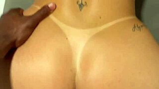 brutal sex with busty brazilian sister-in-law ends with her begging for creampie