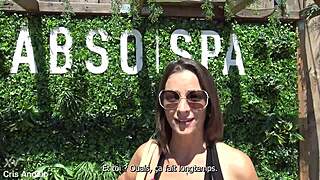 kyara nyx tours abso spa swinger club in france flashing ass tits lingerie part 01