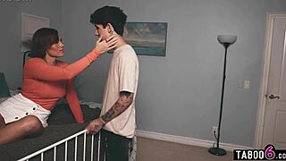 Stepmom, your squirting pussy got caught by me again!