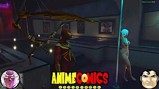 spider man hooks up with hot prostitute in wild comic adventure