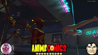 spider man hooks up with hot prostitute in wild comic adventure
