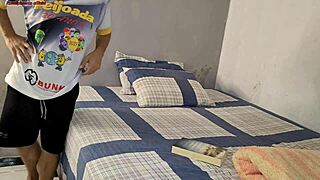 Half-Sister Begs for Creampie While Cleaning My Wardrobe