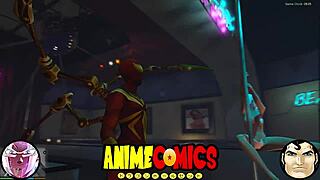 spider man hooks up with hot prostitute in wild comic adventure