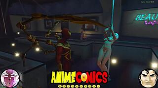 spider man hooks up with hot prostitute in wild comic adventure