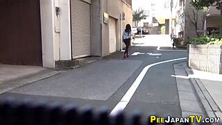everyday asians caught letting loose with public golden showers outdoors