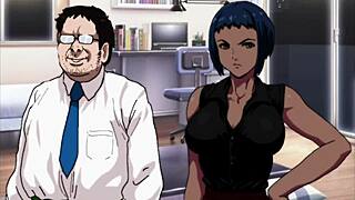 Hey maid with big boobs you control this remote game now