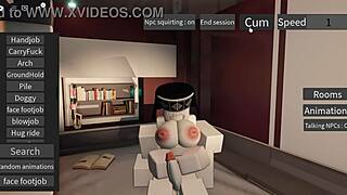 i went to church and railed holy sister hard in roblox 😈⛪