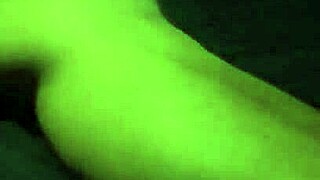 curvy latina comadre bounces on thick cock in red lace thong