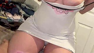 Why waste sleepover time when you can sneak in and suck that stepson's huge throbbing cock?