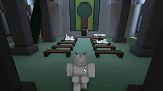 i went to church and railed holy sister hard in roblox 😈⛪