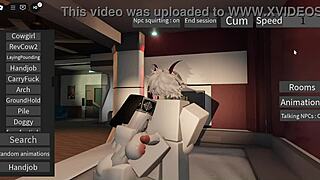 i went to church and railed holy sister hard in roblox 😈⛪