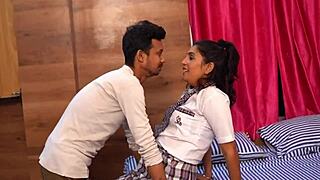 Think a shy Indian swinger wife can handle this desi stud's hardcore pounding?