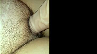 dis huge dildo hurtin my bbw thick wife pussy she screamin in pain!!