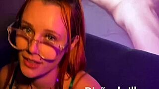 brazilian gamer deepthroats cock then gets pussy tongued
