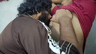 seductive housewife licks neighbor's huge cock before passionate assfucking romance