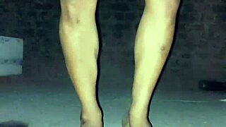 check out this feminized sissy pissing outdoors in cage and restaurant humiliation.