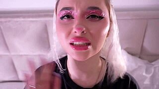 step-sister creampie relief from step-brother after boyfriend dumps her during ovulation