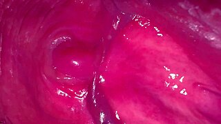 Watch this amateur asian milf's shaved pink pussy up close after 269 days