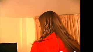 cate harrington deepthroats guy's cock for massive facial cumshot explosion!