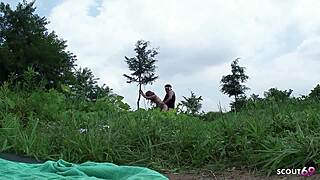 skinny teen classmate fucks fat funny japanese boy with tiny dick outdoors on way home