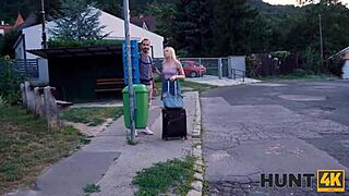 hey dirty girl why skip your bf for this old man's outdoor missionary pounding?