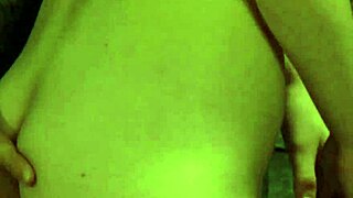 Curvy lesbian slave gets touched and undressed