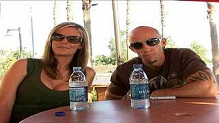 Phoenix Marie's big tits bounce on Barry Scott's cock