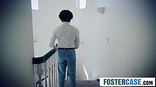 stepsiblings settle rivalry with foster mom in hardcore sex