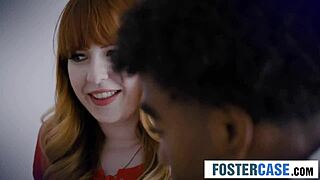 stepsiblings settle rivalry with foster mom in hardcore sex