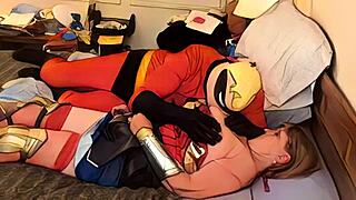granny wonder woman convinces mr incredible to cheat