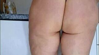 caught my mother in law in see through panties