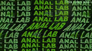 Blonde Beauty Loves Hard Anal Creampie In Lab