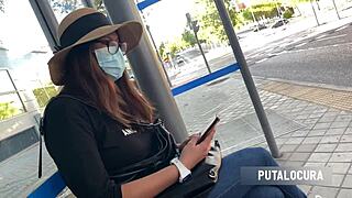 putalocura la chilena camila bow es pillada por torbe y se traga su leche en polvo guarro