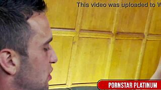 horny maid lou lou sucks boss kai taylors huge cock clean