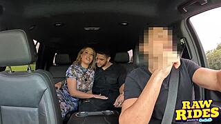 Pawg Aussie Milf Gets Fucked Hard With Squirting Orgasm In Backseat