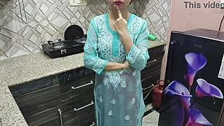 desi indian stepmom teaches stepson how to fuck
