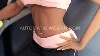 sex doll with implanted hair