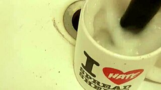 onetidyguy cleans dirty cup