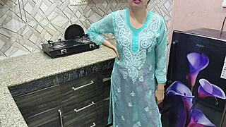 desi indian stepmom teaches stepson how to fuck